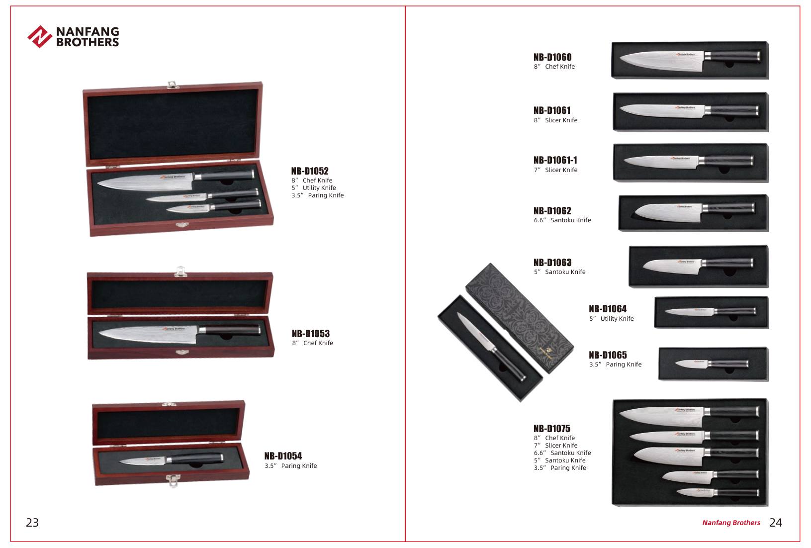 NB-D1060 8” Cuchillo de Chef