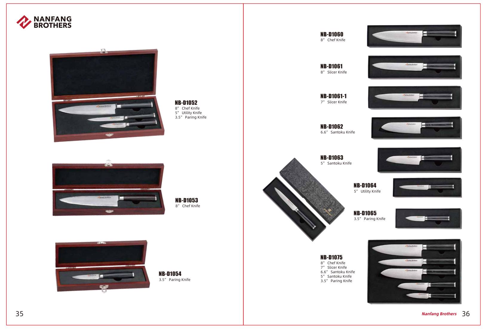 NB-D1060 8” Cuchillo de Chef