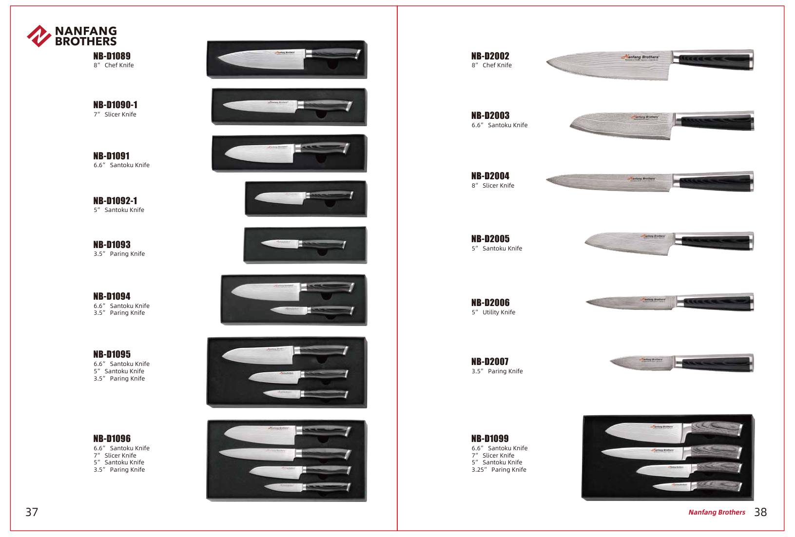 NB-D2004 8” Cuchillo Rebanador