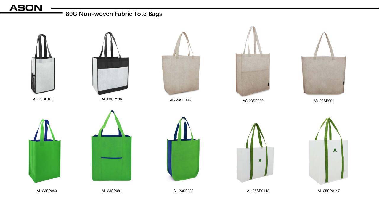 80G Non-woven Fabric Tote Bags