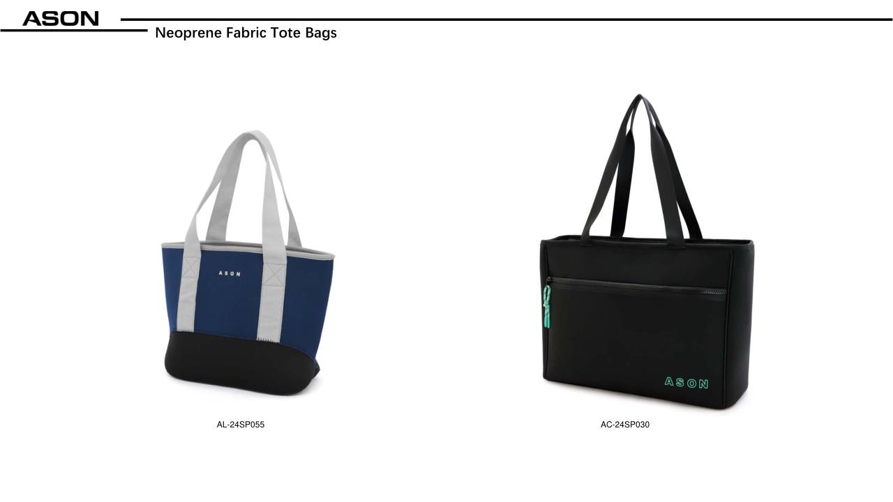 Neoprene Fabric Tote Bags