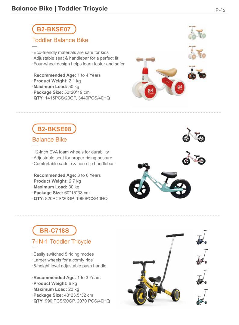 Balance Bike | Toddler Tricycle