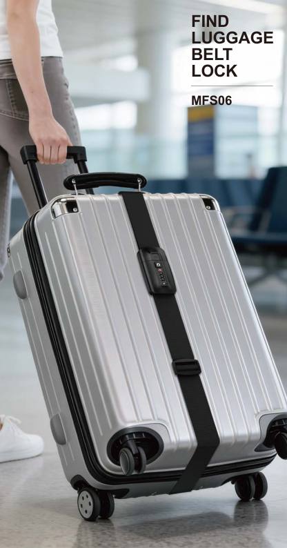 FIND LUGGAGE BELT LOCK