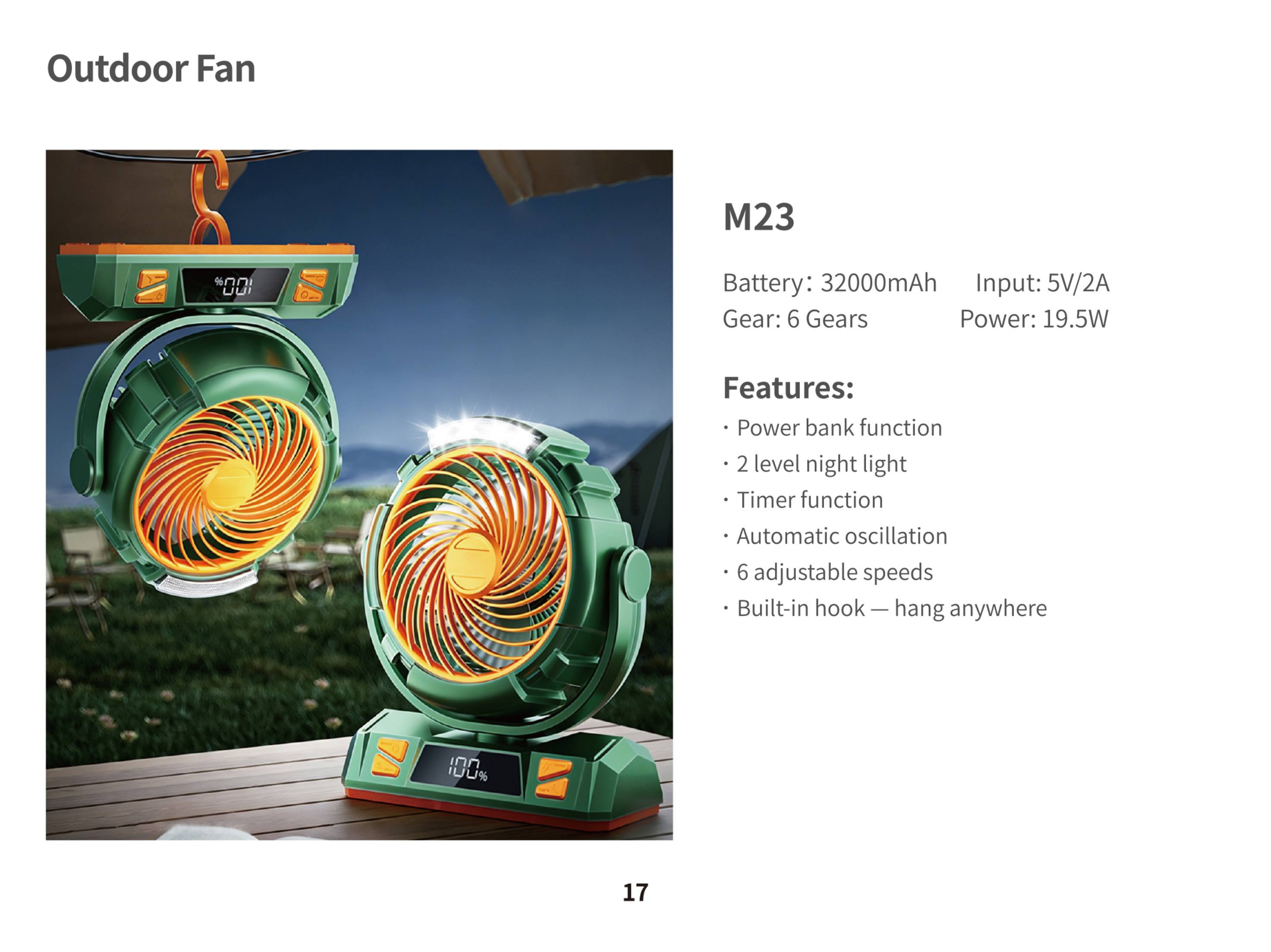 Outdoor Fan
