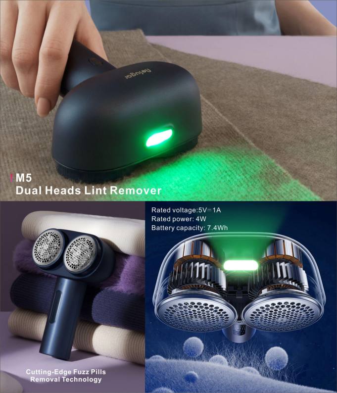 Dual Heads Lint Re