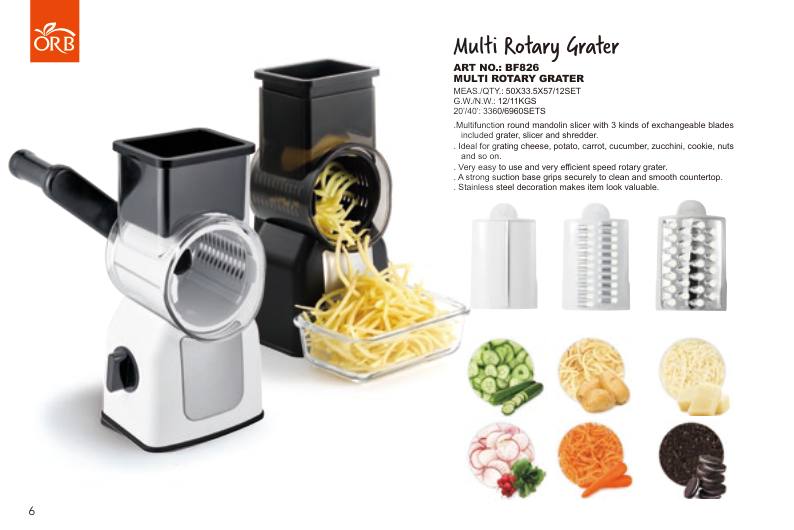 Rallador Rotativo Múltiple