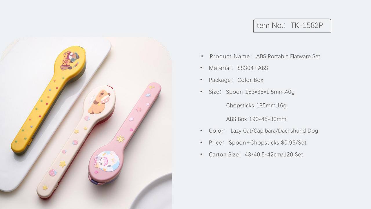 Producto: Juego de Cubiertos Portátiles ABS