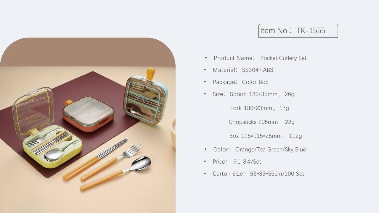 Producto: Pocket Cutlery Set